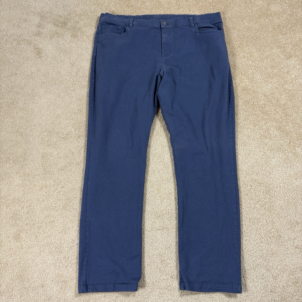 Pact Men's Flex Waist Organic Cotton Twill 5-Pocket Pants Jeans Men's XXL